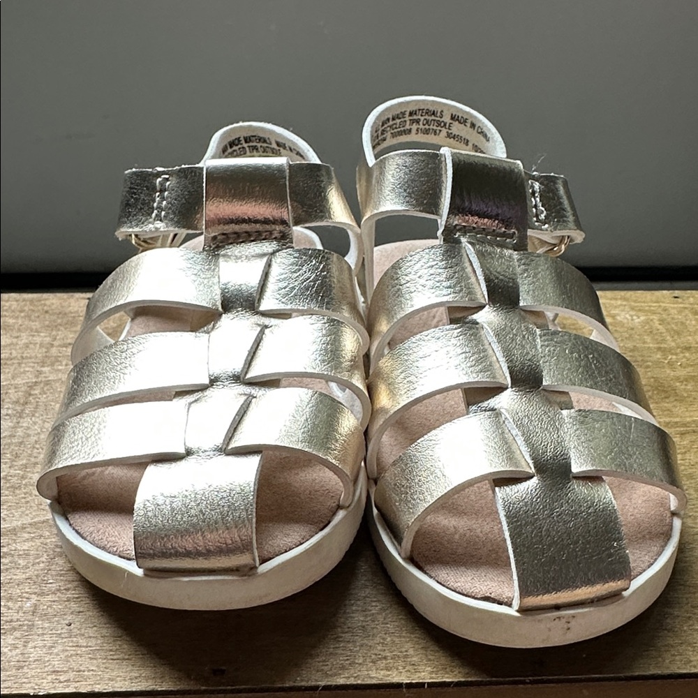 The Children's Place Gold Dress Shoes